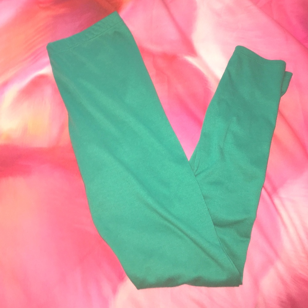 5/$25 | Sea Green Leggings